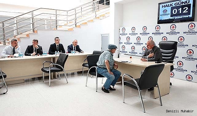 Başkan Zolan Halk Günü'nde vatandaşlarla buluştu