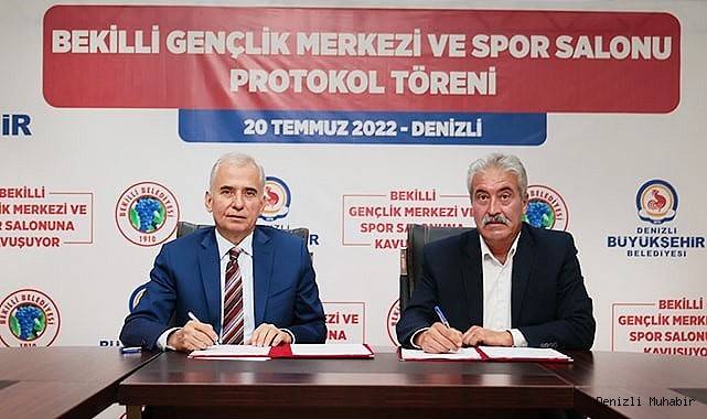 Bekilli’ye Mesire alanı ve Gençlik Merkezi ve Spor Salonu