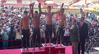 BEYTULLAH SARI  KIRKPINAR’DAN ALTIN MADALYA İLE DÖNDÜ