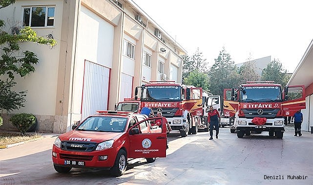 Büyükşehir İtfaiye ekiplerini Datça’ya sevk etti