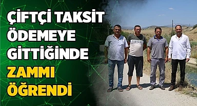 Çiftçi,  DSİ’nin yönettiği sulama birliğine isyan etti