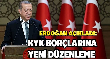 Cumhurbaşkanı Erdoğan açıkladı