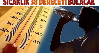 Denizli’de hava sıcaklığı 38 dereceyi bulacak