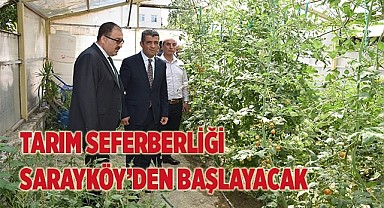 Denizli’de Meslek Liselerinde Tarım Seferberliği Sarayköy’den Başlayacak