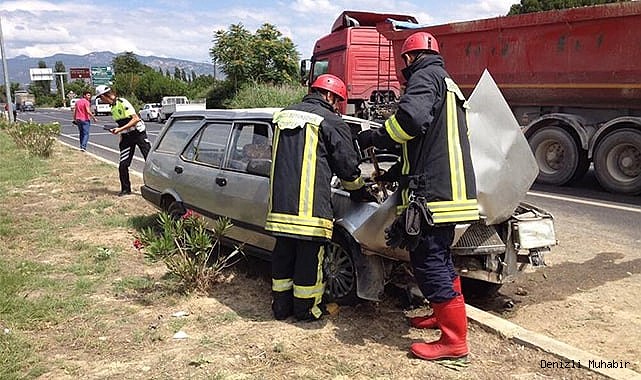 Denizli'de son 1 haftada 127 trafik kazası meydana geldi