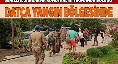 Denizli İl Jandarma Komutanlığı1 Komando Bölüğü  Datça'da