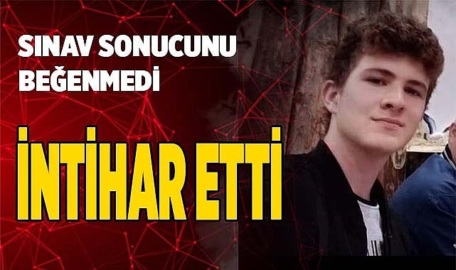 Denizlili genç, İzmir'de canına kıydı