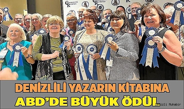 Denizlili yazarın kitabına ABD’de büyük ödül
