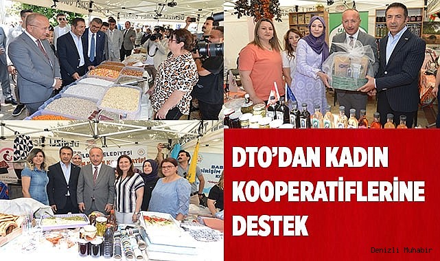DTO’DAN KADIN KOOPERATİFLERİNE DESTEK