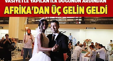 Fildişi sahilinden üç gelin geldi