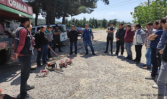 Gönüllü ormancılar yangınlara karşı bilinçlendiriliyor