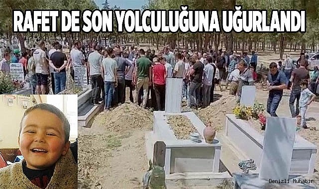 Hakkı'nın ardından Rafet de son yolculuğuna uğurlandı