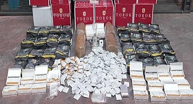 İş yerlerinde kaçak tütün satan 3 kişi yakalandı