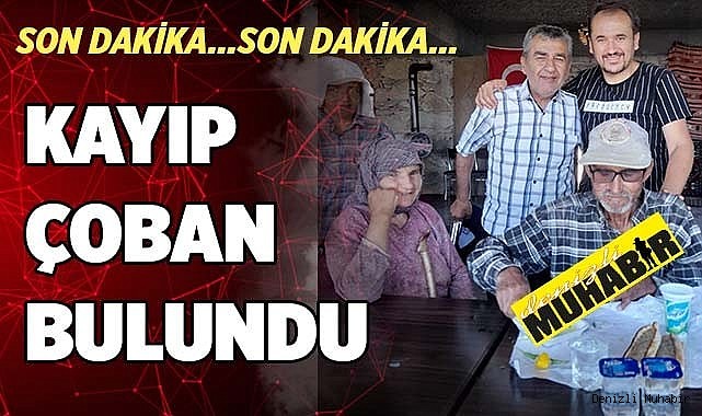 Kayıp çoban bulundu