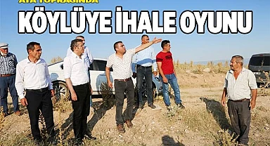 Köylüye ihale oyunu