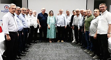 Meclisleri kurulan muhtarlar bir araya geldi