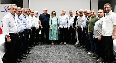 Meclisleri kurulan muhtarlar bir araya geldi