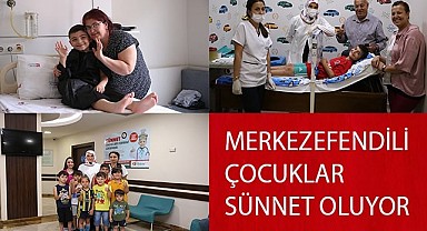 MERKEZEFENDİLİ ÇOCUKLAR SÜNNET OLUYOR