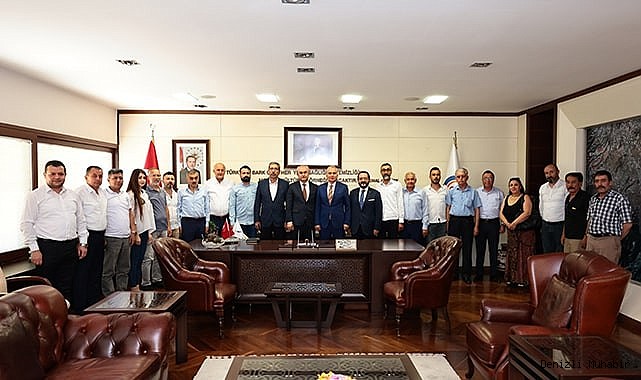 MHP'den Başkan Zolan’a ziyaret
