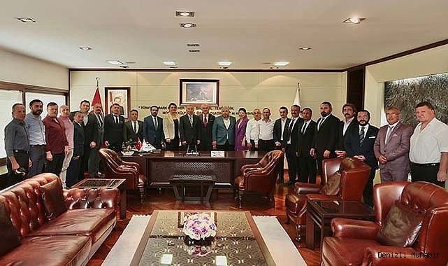 MHP İl Teşkilatı'ndan Başkan Zolan’a tam kadro ziyaret