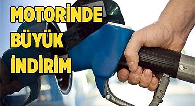 Motorinde indirim