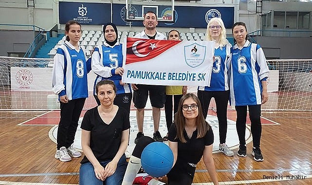 PAMUKKALE BELEDİYESPOR GOALBALL TAKIMI İKİNCİ LİGE YÜKSELDİ