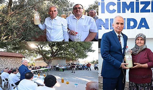 Üreticinin yüzü Büyükşehir destekleri ile gülüyor