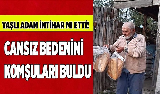 Yaşlı Adam İntihar mı etti