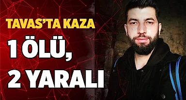 1 ölü, 2 yaralı