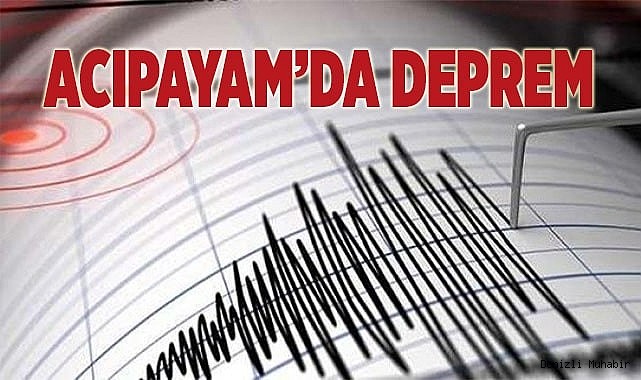 Acıpayam’da deprem
