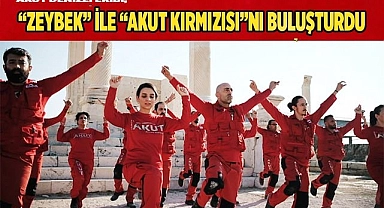 AKUT Denizli ekibi, "Zeybek" ile "AKUT Kırmızısı"nı buluşturdu