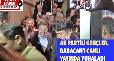 Babacan’ın canlı yayınında ‘Erdoğan’ sloganları