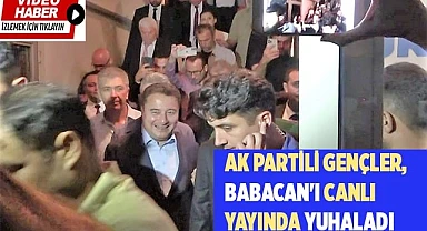 Babacan’ın canlı yayınında ‘Erdoğan’ sloganları