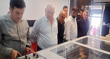 Başkan Şevik, Buldan’ın ilk lazer kesim merkezinin açılışını yaptı