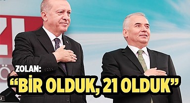 Başkan Zolan’dan AK Parti kuruluş yıldönümü mesajı