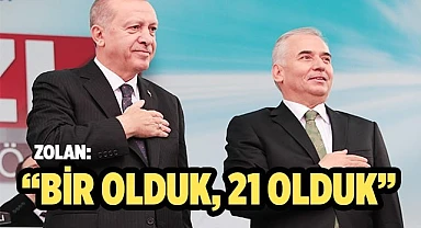 Başkan Zolan’dan AK Parti kuruluş yıldönümü mesajı