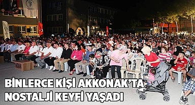 BİNLERCE KİŞİ AKKONAK'TA FİLMİ KEYFİ YAŞADI