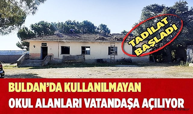 Buldan Belediyesi’nden örnek çalışma
