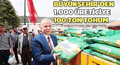 Büyükşehir’den hem üreticiye hem ülke ekonomisine destek