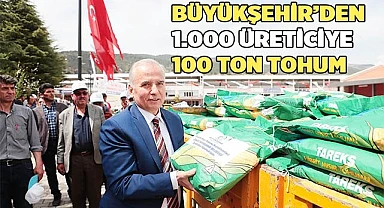 Büyükşehir’den hem üreticiye hem ülke ekonomisine destek