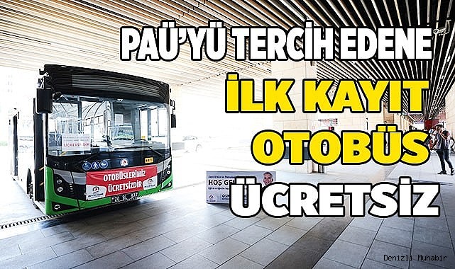 Büyükşehir’den PAÜ’yü kazanan öğrencilere ulaşım kolaylığı