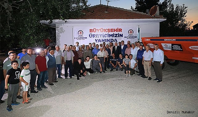 Büyükşehir’den üreticiye bir destek daha