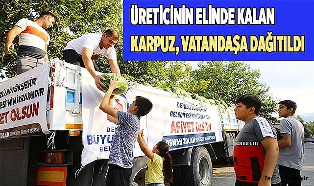 Büyükşehir ile hem üretici, hem vatandaş kazanıyor