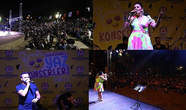 Büyükşehir yaz konserleri başladı