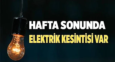 Denizli'de elektrik kesintisi