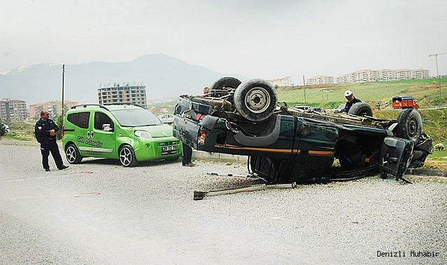 Denizli'de son 1 haftalık kaza bilançosu açıklandı