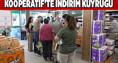 Denizli'de Tarım Kredi Kooperatifi Marketlerinde yoğunluk