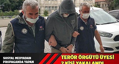 Denizli'de terör örgütü üyesi 2 şüpheli yakalandı