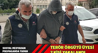 Denizli'de terör örgütü üyesi 2 şüpheli yakalandı