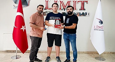 Denizli Limit Eğitim Kurumlarından Türkiye 97.sine anlamlı ödül  